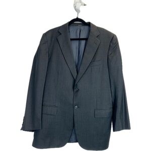 Lux Ermenegildo Zegna Men’s Italian Wool Gray Sport Coat Blazer 54R (US …